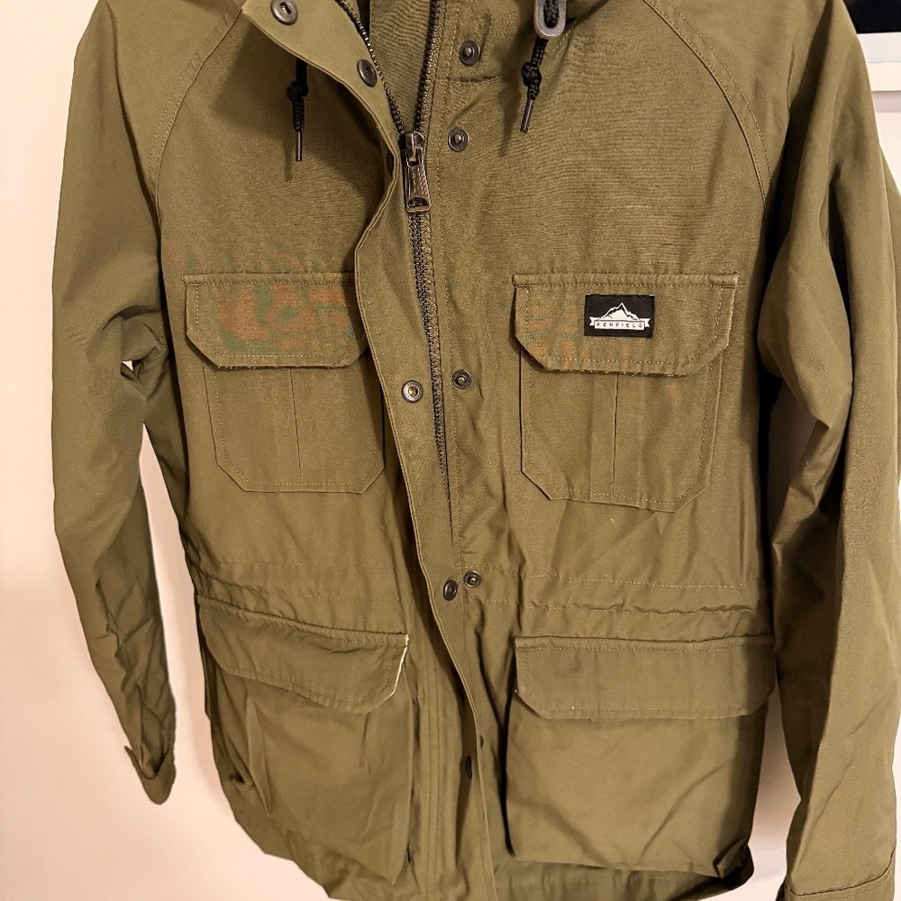Penfield raincoat (lined!)